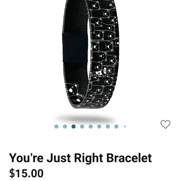 ZOX "YOU'RE JUST RIGHT" #1176 Variating Winnie The Pooh COLLECTIBLE WRISTBAND - Picture 5 of 5